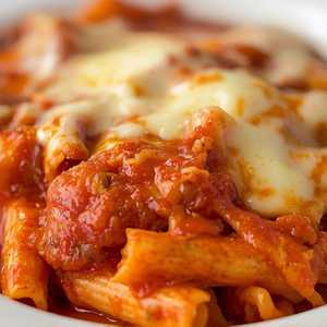 Sauce and Melted Cheese
