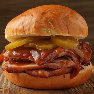 Smoked Pork Belly Sandwich