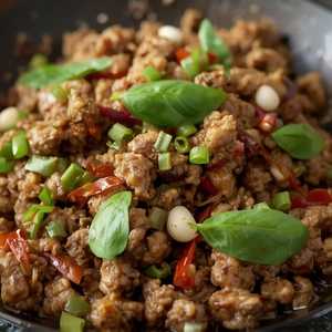 Pad Krapow With Nam