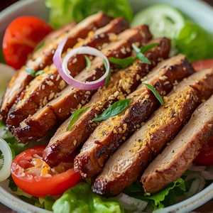 GRILLED PORK SALAD