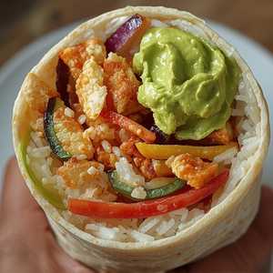 Young Jackfruit Burrito
