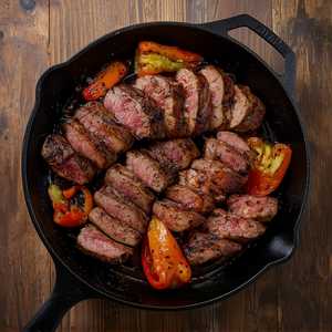 Grilled Arrachera Steak Fajitas