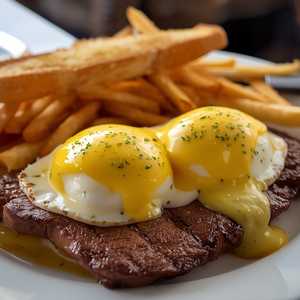 Hollandaise Steak & Eggs
