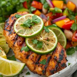 Pollo Con Tequila Y Limon