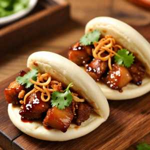 PORK BELLY BAO BUNS (3)