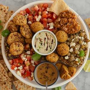 Falafel Mezze Platter