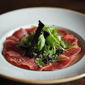 Black Truffle Beef Carpaccio