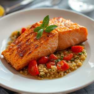 Grilled Herb Salmon