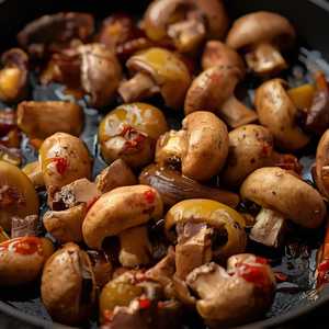 Hongos Asados