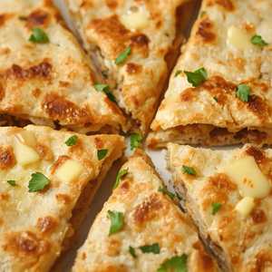 Stuffed Paratha or Naan Bread