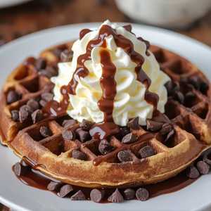 CHOCOLATE CHIP WAFFLE