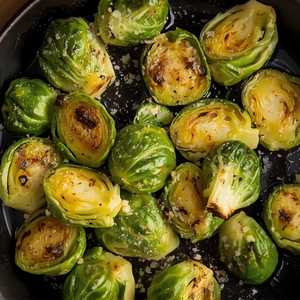 Parmesan Truffle Crispy Brussel Leaves