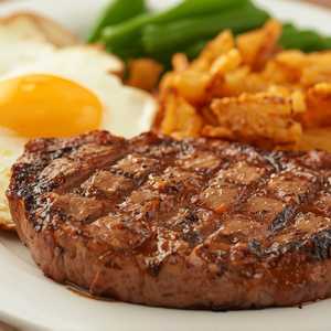 Sirloin Steak & Eggs