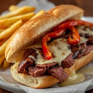 Philly Cheese Steak Sandwich