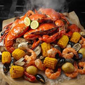 STEAMPOT SEAFOOD BOIL (feeds 2-4)