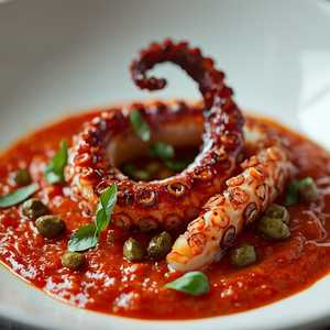 Octopus Pizzaiolo