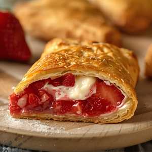 Strawberry & Crème Pie