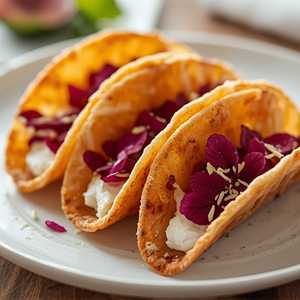 Tacos Crujientes De Jamaica
