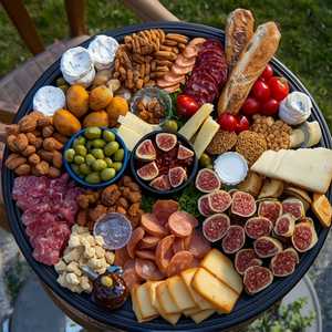 Grand Cheese & Charcuterie Board