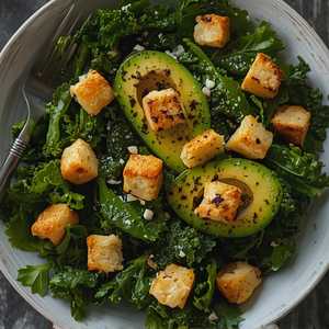 Spicy Kale Caesar
