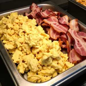Scrambled Eggs W/Bacon