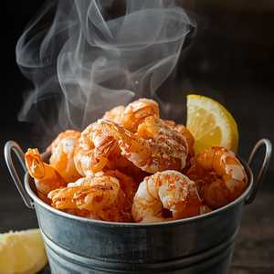 Shrimper's Net Catch
