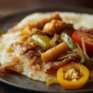 Onion & Pepper Utthapam