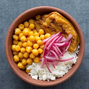 Smoked Curry Chickpeas