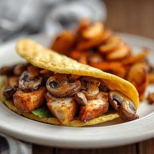 Pollo y Champiñones