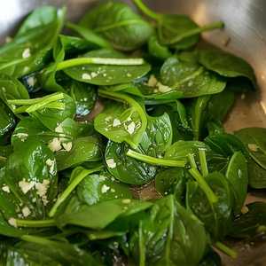garlic sautéed spinach