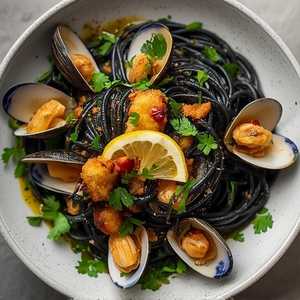 SQUID INK SPAGHETTI