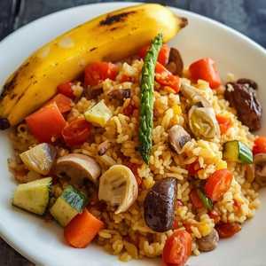 ARROZ VEGETARIANO