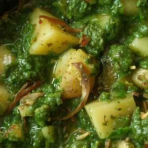 Saag Aloo