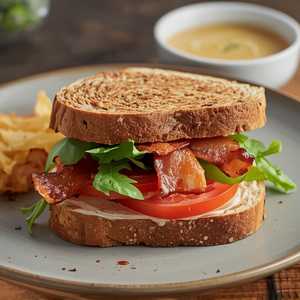 Today's Soup & BLT