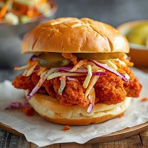 Spicy Fried Chicken Sandwich