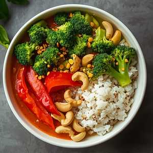 Veg Thai Curry Bowl