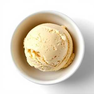Scoop of Vanilla Ice Cream