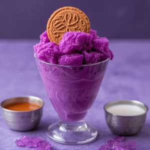 Ube Biscoff Bingsu