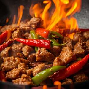 Long Hot Pepper Pork