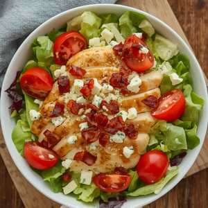 Parmesan Chicken Chopped Salad