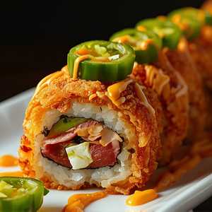 Serrano Chili Roll (Fried)