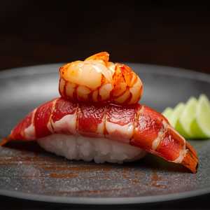 SURF AND TURF NIGIRI