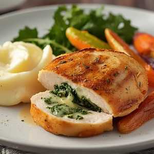 Caribbean Velvet Stuffed Chicken Breast