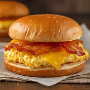 Breakfast Sandwich W/ Bacon