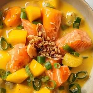 Ceviche Cremoso del Pacifico (Salmon Y Mango)