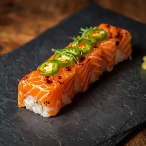 Aburi Salmon Sushi Press