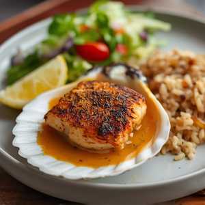 Redfish \"On the Half Shell\"