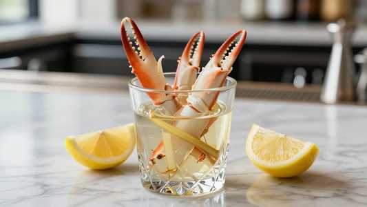 Marinated Crab Claws & Ginger Sauce