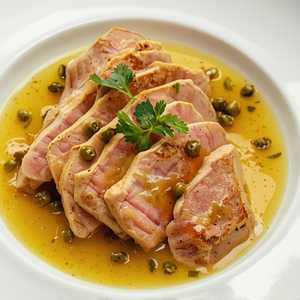 Scaloppine Di Vitello Al Limone & Capperi