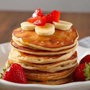 Strawberry Banana Pancakes